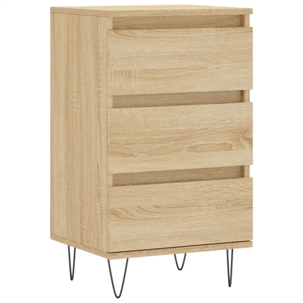 Credenza Rovere Sonoma 40x35x70 cm in Legno Multistratocod mxl 80723