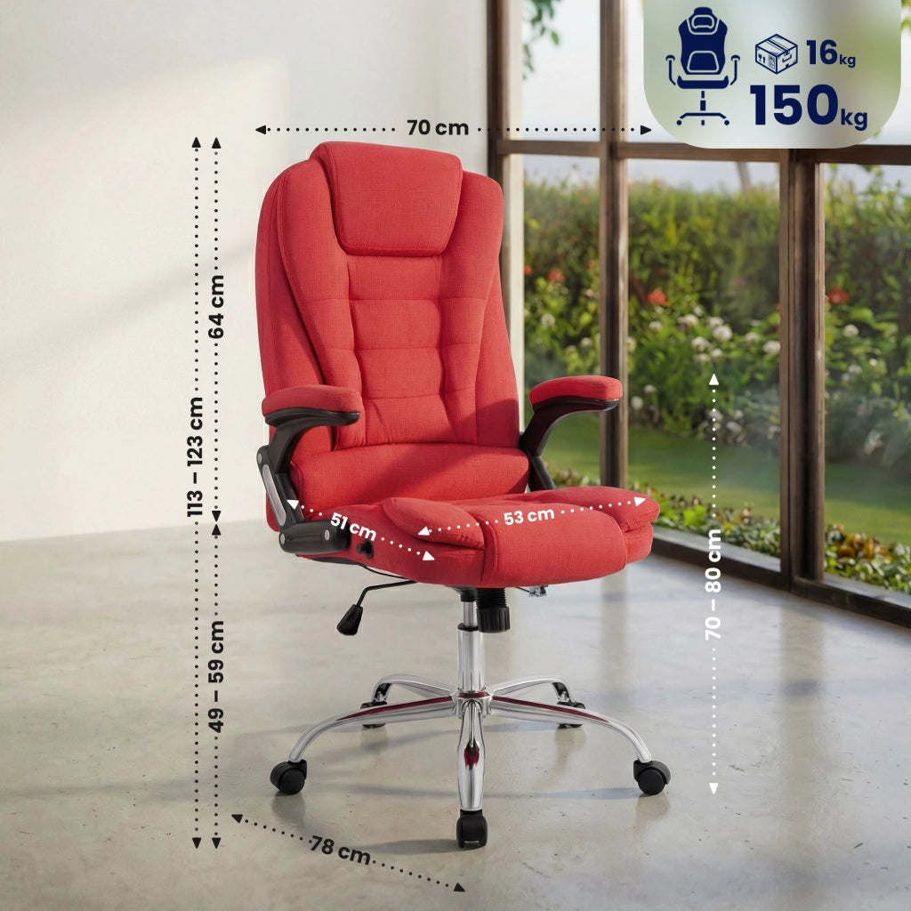 Sedia da ufficio in tessuto Thor 5