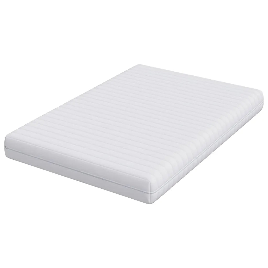 Materasso-Materasso per letto Bianco 140 x 190 cm Molle Insacchettate