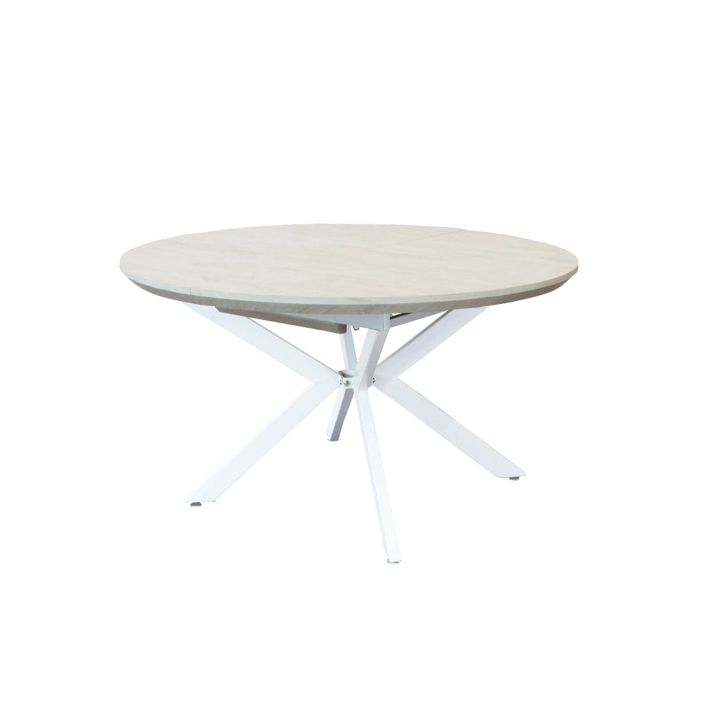 Tavolo da pranzo rotondo allungabile 120/160x120 - VESTA