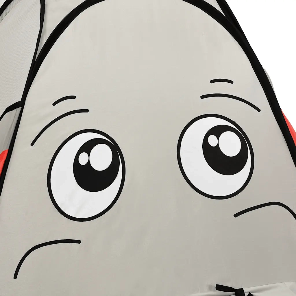 Tenda Gioco Bambini Elefante Grigio 250 Palline 174x86x101 cm 3107739