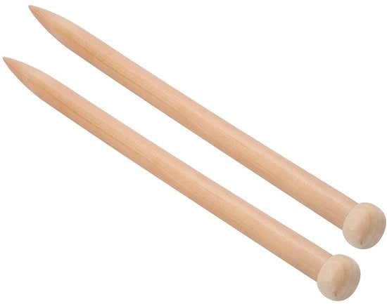 Aghi in legno per cucito 20 mm - Filo spesso islandese - Multifunzionale - Leggero - Materiale duraturo