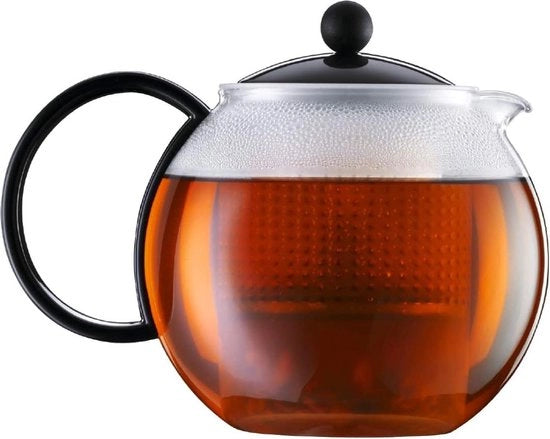 Tea Maker per Assam 10L con Coperchio in Plastica Nero