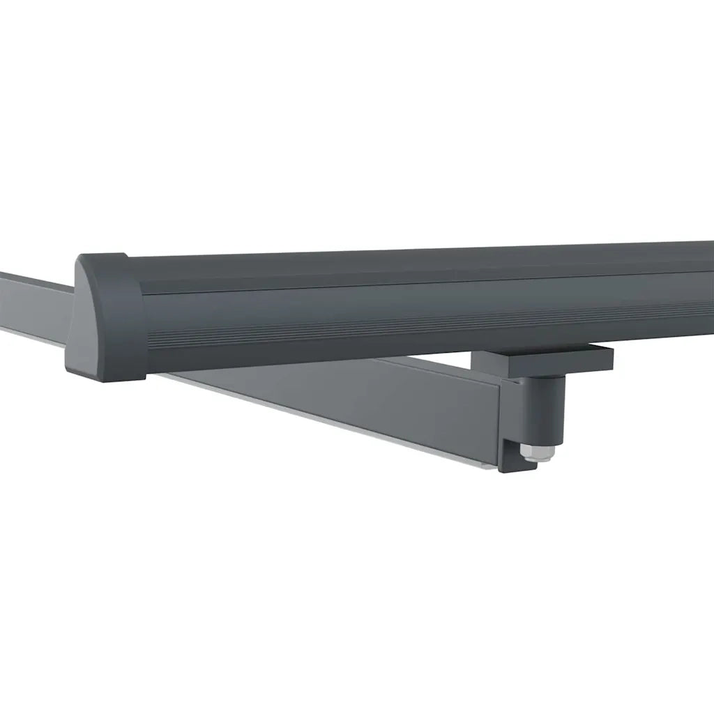 Tenda da Sole con Antracite 3,5 x 2,5 m Metallo 46872