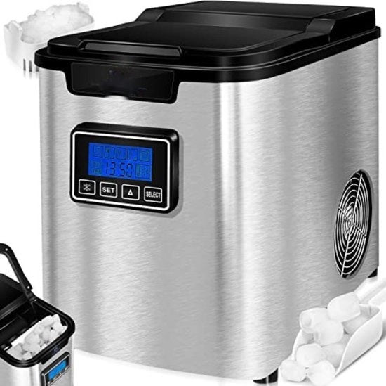 Macchina per confezionare cubetti di ghiaccio - 2.2L