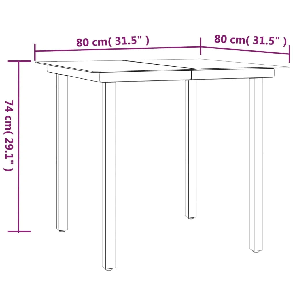 Set da pranzo da giardino nero e grigio da 5 pezzi con cuscini 02_0014864