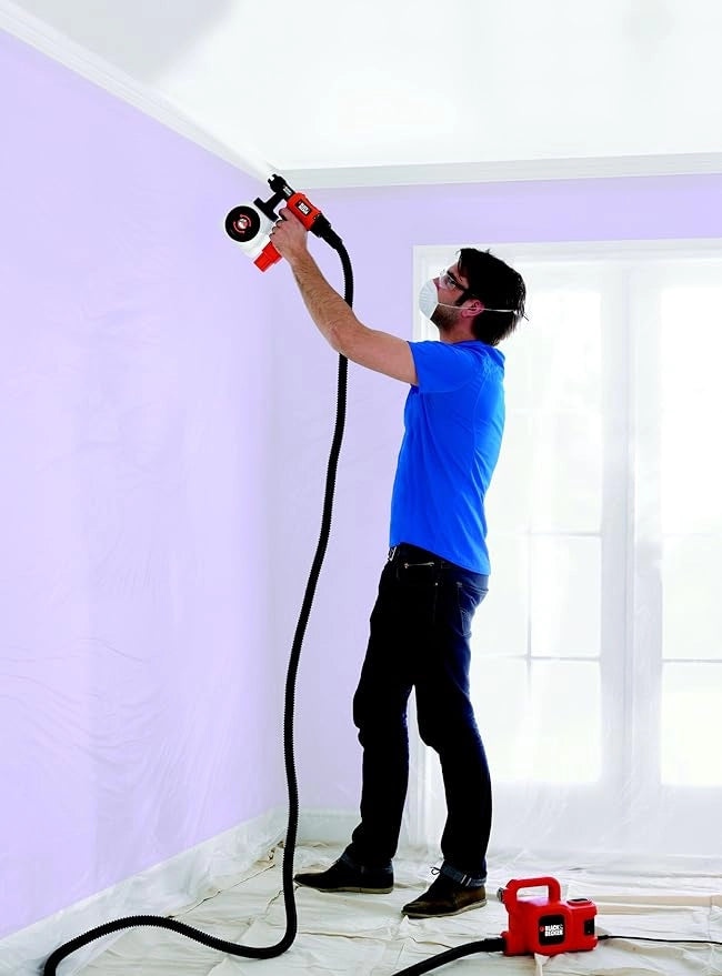 Pistola a spruzzo Black & Decker hvlp400-QS