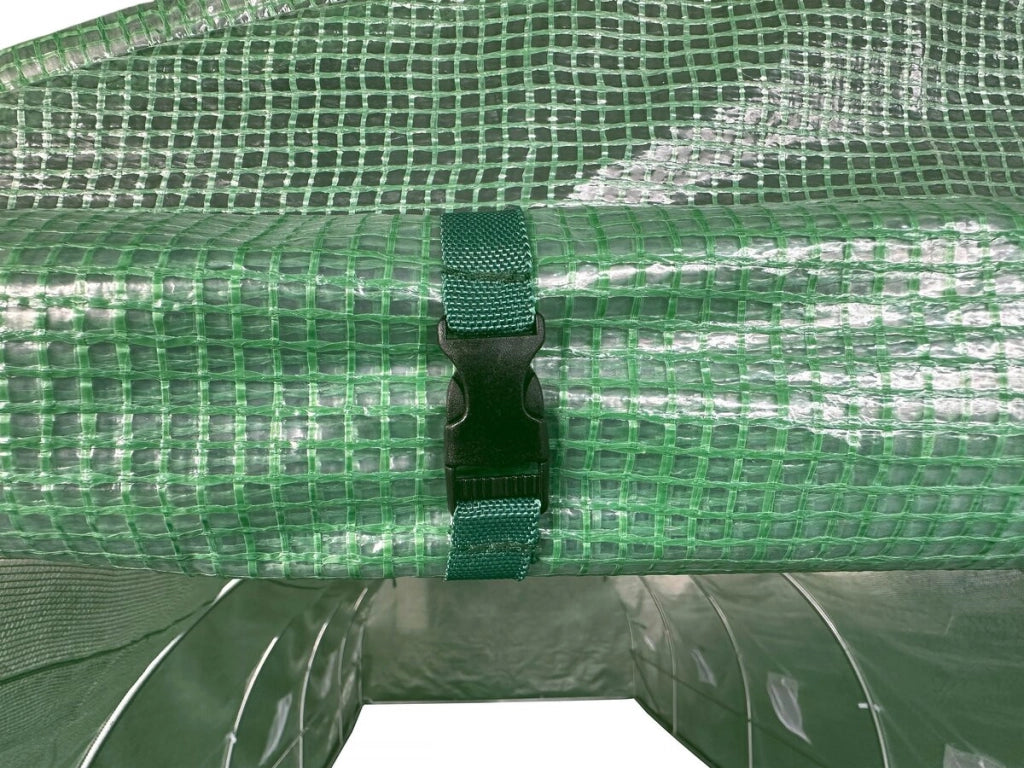 Copertura per serra a tunnel da giardino "Lys" - 18 m² - 130 g - Verde