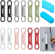 Otturatori magnetici per frigoriferi (12 pezzi), otturatori magnetici in silicone per cassetti, tenoni magnetici rimovibili per lavagne, scrivanie e lavagne magnetiche (6 colori)