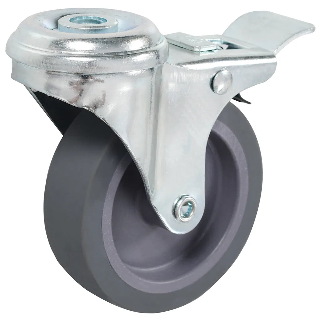 Ruote Girevoli con Foro per Bullone 32 pz 75 mm 277890