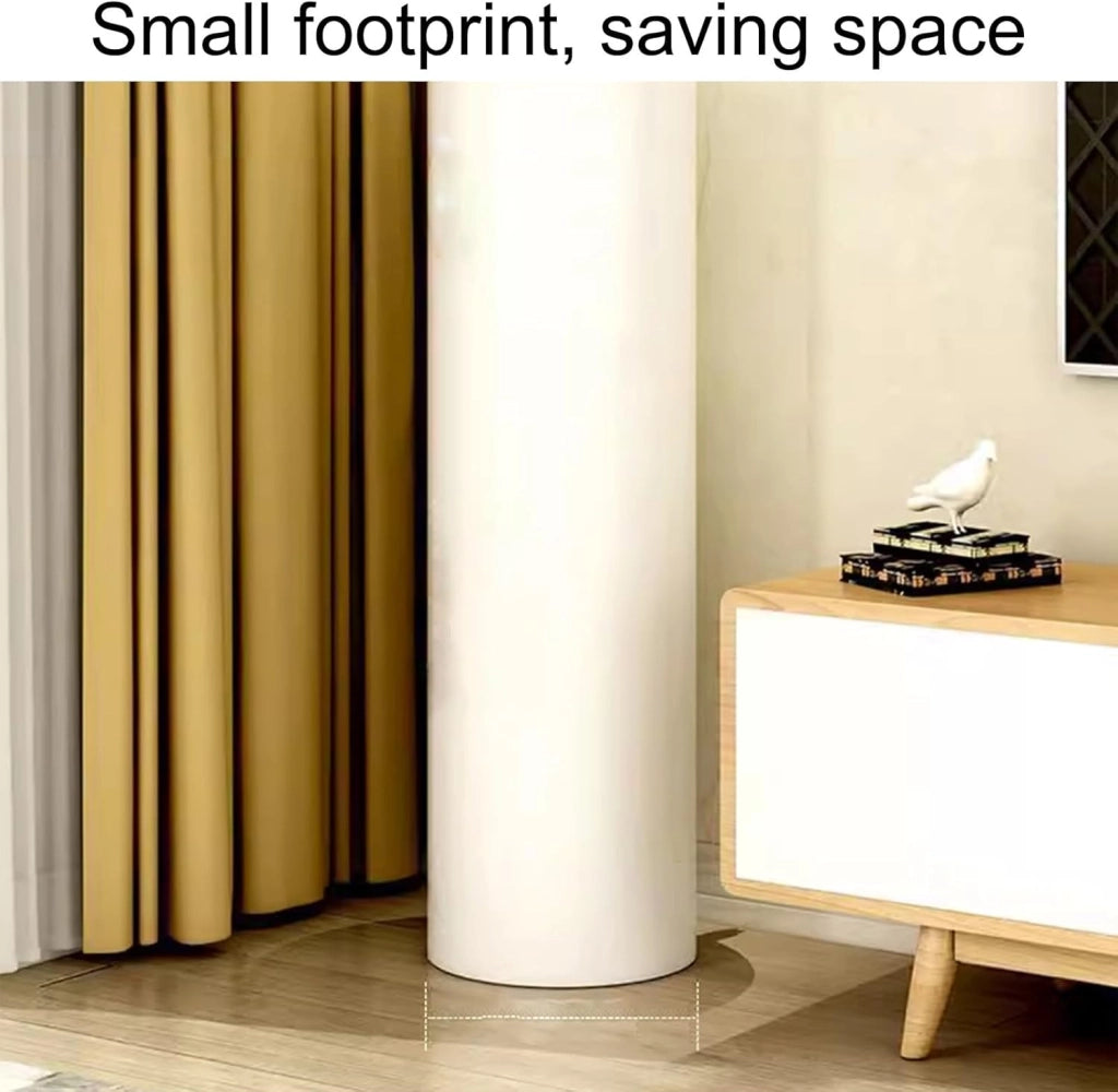 scarpiera Scarpiera Girevole a 360° - Organizzatore per Scarpe Autoportante in Metallo da 13 Pollici per Piccoli Spazi - Torre per Scarpiera Verticale - Supporto per Scarpiera Rotondo - Soluzione