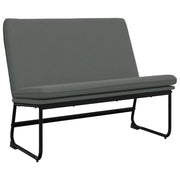 Panca 100 x 75 x 76 cm tessuto grigio scuro 02_0010627