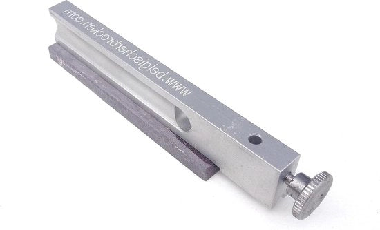 Aidsaio per levigatura blu 6000 su supporto in alluminio - 100 x 17 x 6 mm - affilatutto - Sistema di levigatura a disco Lansky-EZE