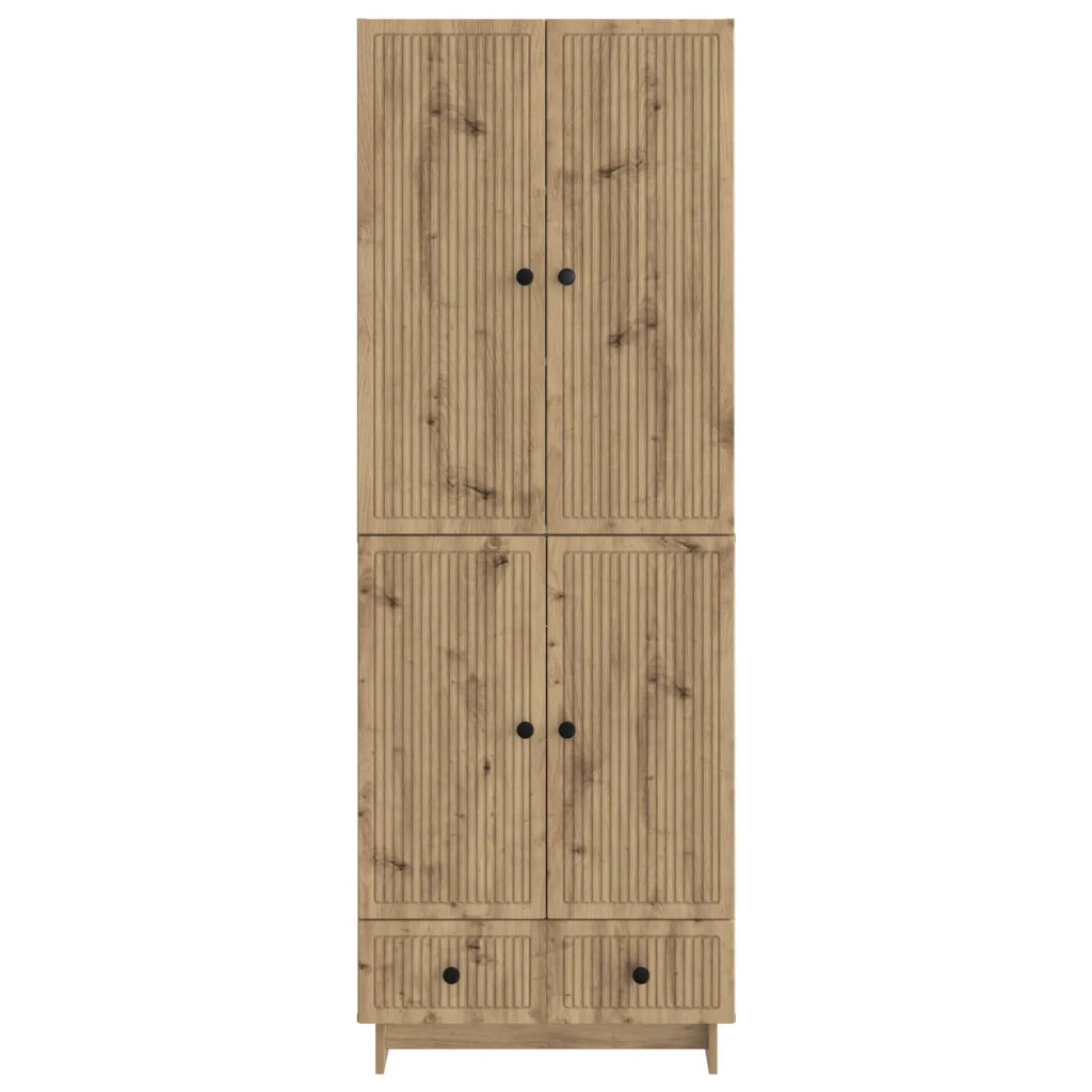 Set di armadi 2 pz Rovere Artigianale Legno ingegnerizzato 3416357