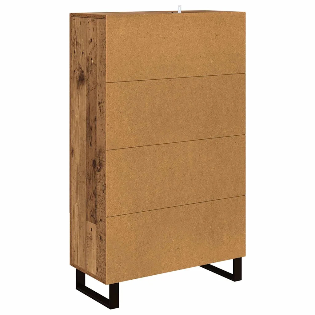 Credenza-Buffet-Armadio da cucina Legno vecchio 69,5 x 31 x 115 cm Legno multistrato 309579