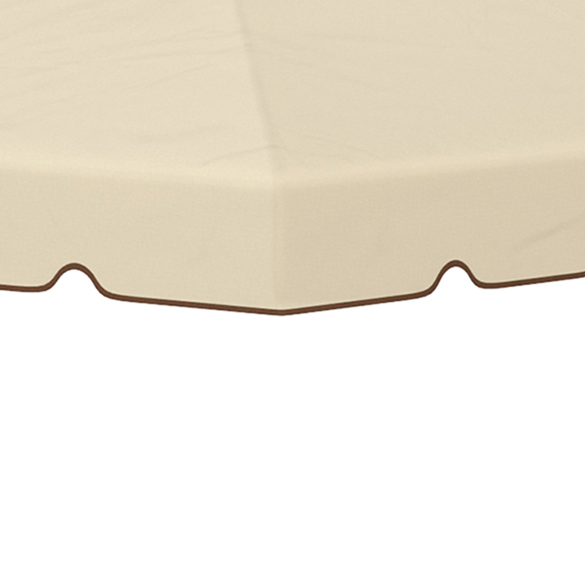 Tetto di Ricambio per Gazebo da Giardino 3x3m in Poliestere Beige