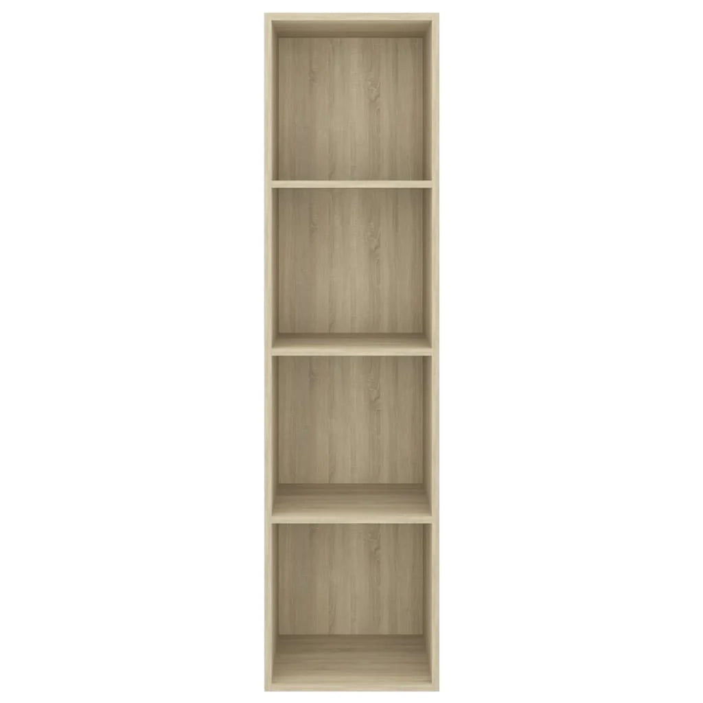 Mobile TV multimediale mensola TV credenza TV da parete rovere Sonoma 37 x 37 x 142,5 cm legno ingegnerizzato marrone 02_0028150