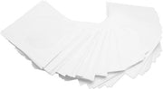 Hoes per Disco per CD/DVD 100 Stuks - Hoes Dikke e Riciclabile - Buste Stoffate con Finestra Vetrata - Protezione Effettiva - Adatto per Dischi da 8 cm - Hoes per Dischi