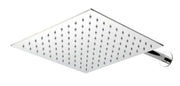 SOFFIONE Flat quadro BIANCHI cromo