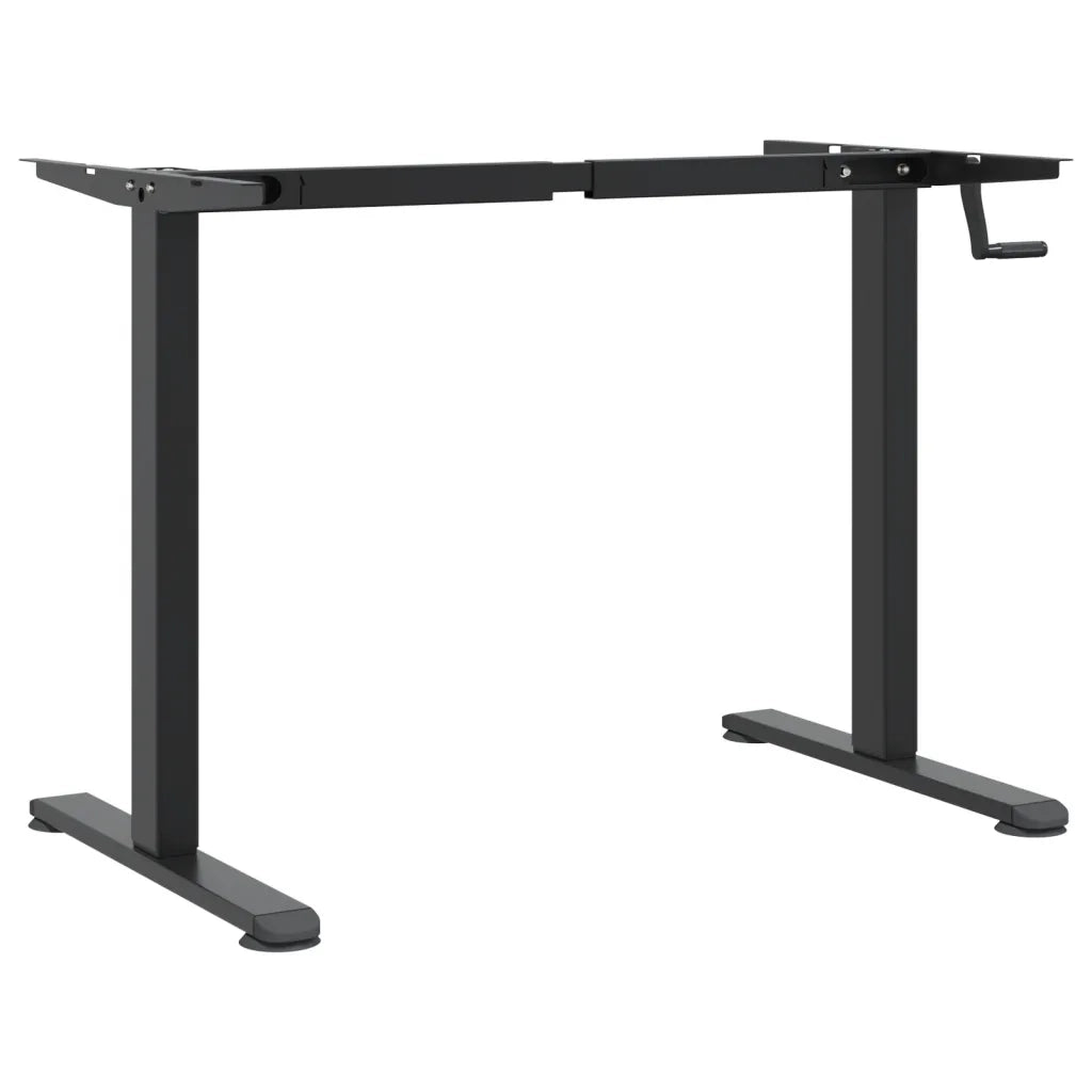 Telaio Scrivania in Piedi Nero (94-135)x60x(70-114)cm Acciaio CFW8844472