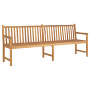 Panchina da Giardino 228 cm in Legno Massello di Teak cod mxl 43048