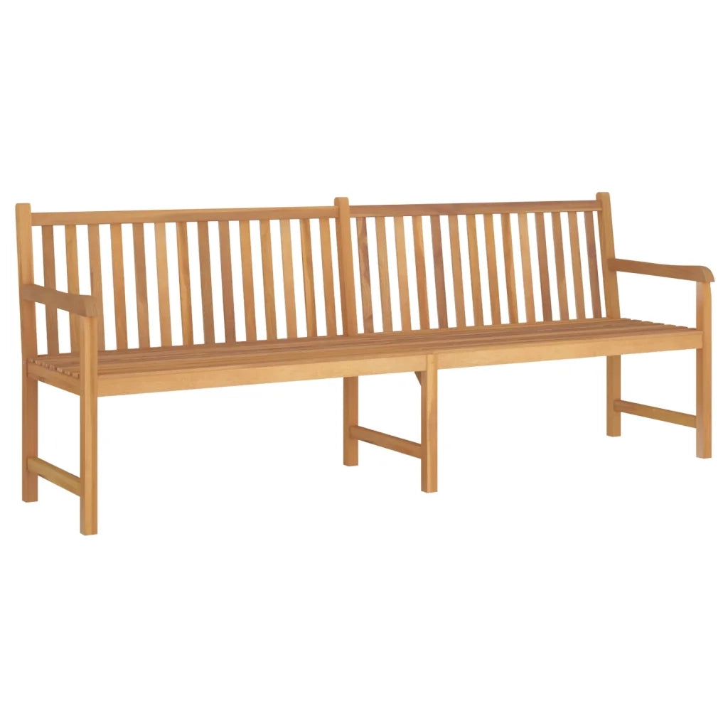 Panchina da Giardino 228 cm in Legno Massello di Teak cod mxl 43048