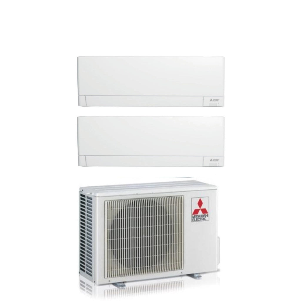 Condizionatore Dual Split Mitsubishi Electric MSZ-AY 9+12 con MXZ-2F53VF R-32 Wi-Fi Integrato