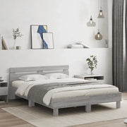Giroletto Testiera Grigio Sonoma 140x190 cm Legno Multistratocod mxl 134257
