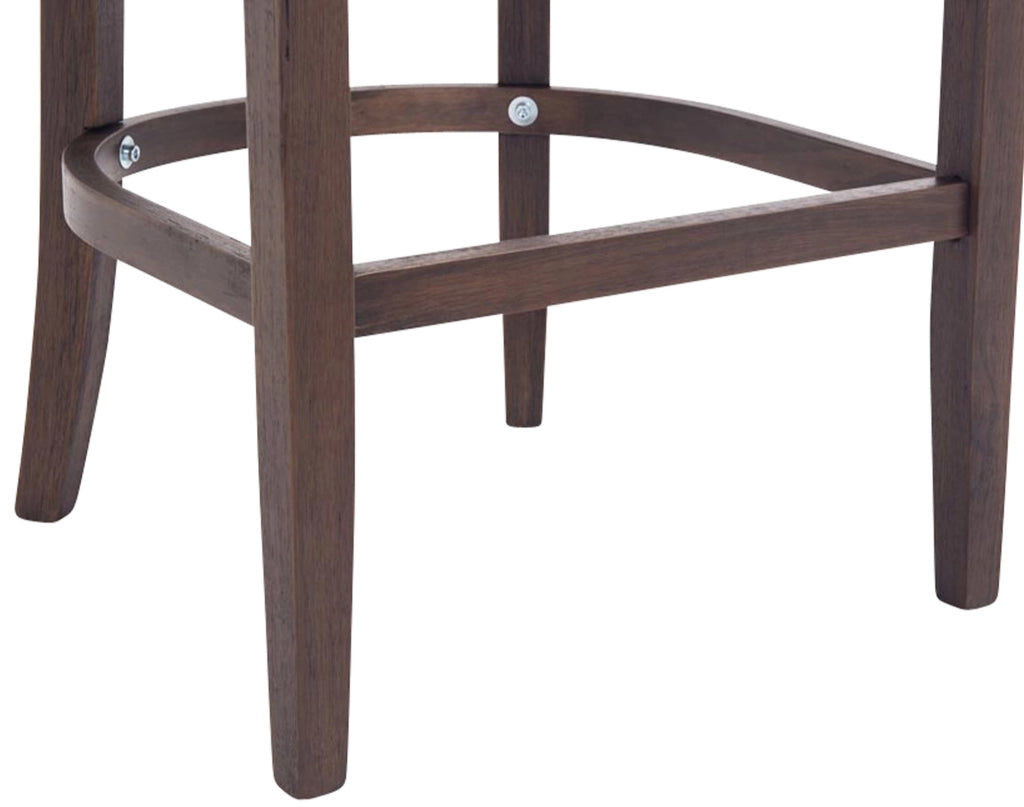 Sgabello Lakewood stoffa antico-scuro grigio scuro