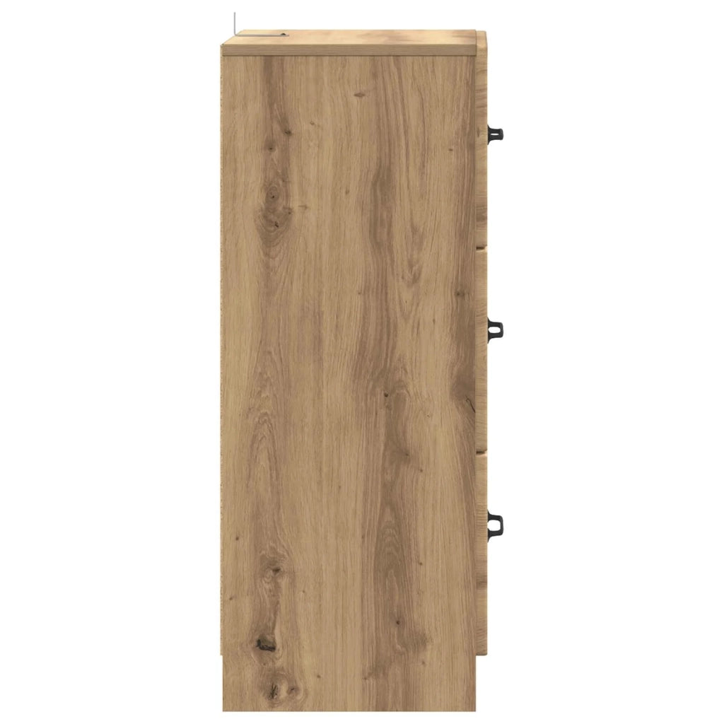 Mobile con Cassetti Rovere Artigianale 33 x 34,5 x 87 cm 895774