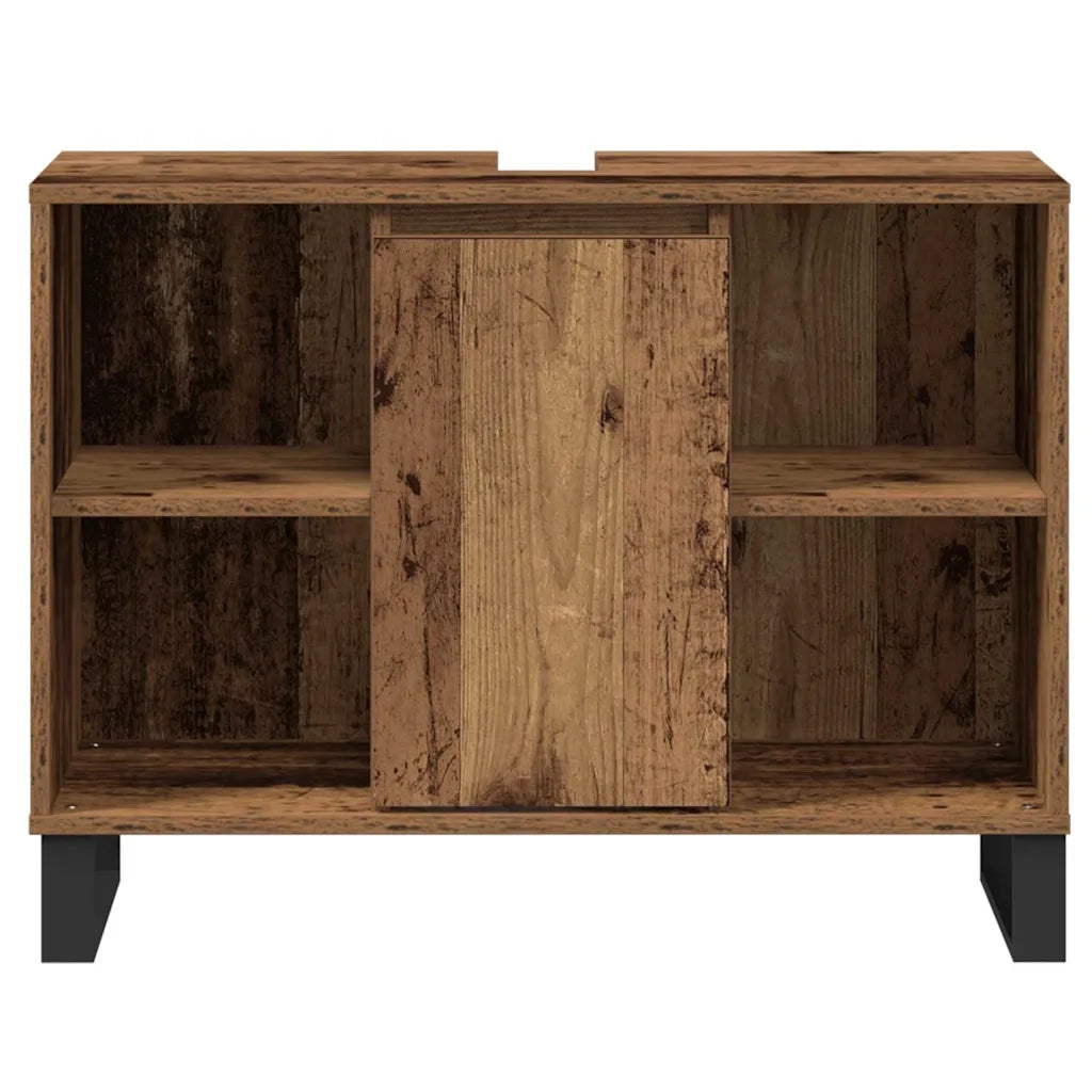 Mobile da Bagno Legno vecchio 80 x 33 x 60 cm Legno multistrato 873898