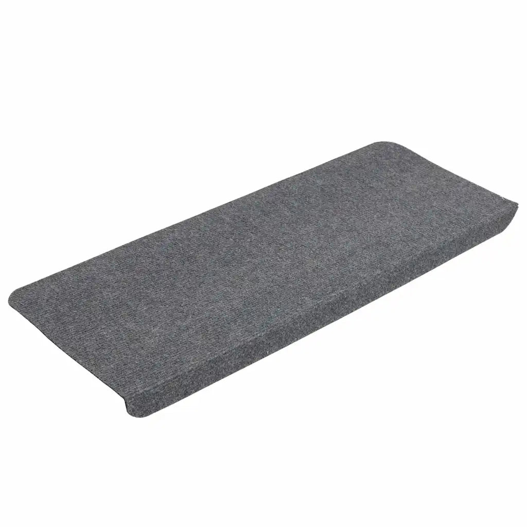 Tappetini Autoadesivi per Scale 30 pz | Gradini per Scale Grigi 65x24,5x3,5 cm