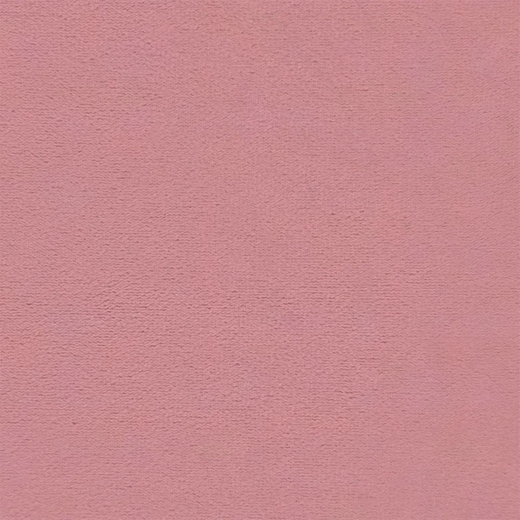 Divano Sedia-Poltrona Relax con Poggiapiedi Rosa in Velluto 602677