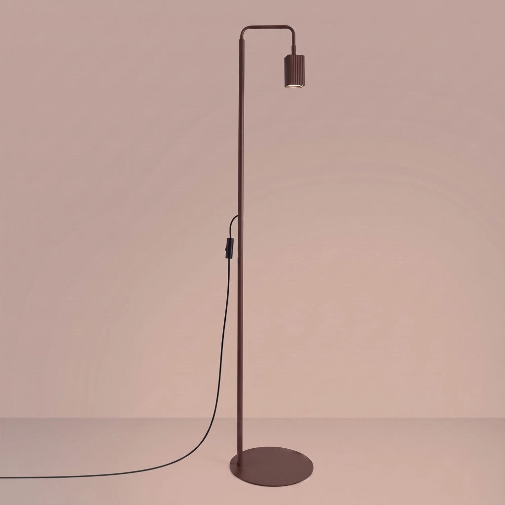 Lampada da terra RAYO 1 marrone