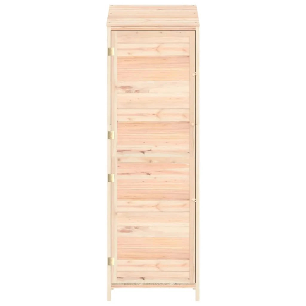 Casetta da giardino 55 x 52 x 174,5 cm in legno massello di abete marrone 02_0044051