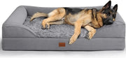 Cuscino per Cani - Cuscino per Cani 95 cm Alto - Culla per Cani Extra Grande - XL Culla per Cani con Bolster & 28D Matras a Cuscino - Copertura Idrorepellente - Cappotto Pluche Lavabile - Divano per Cani per Cani con Artrite