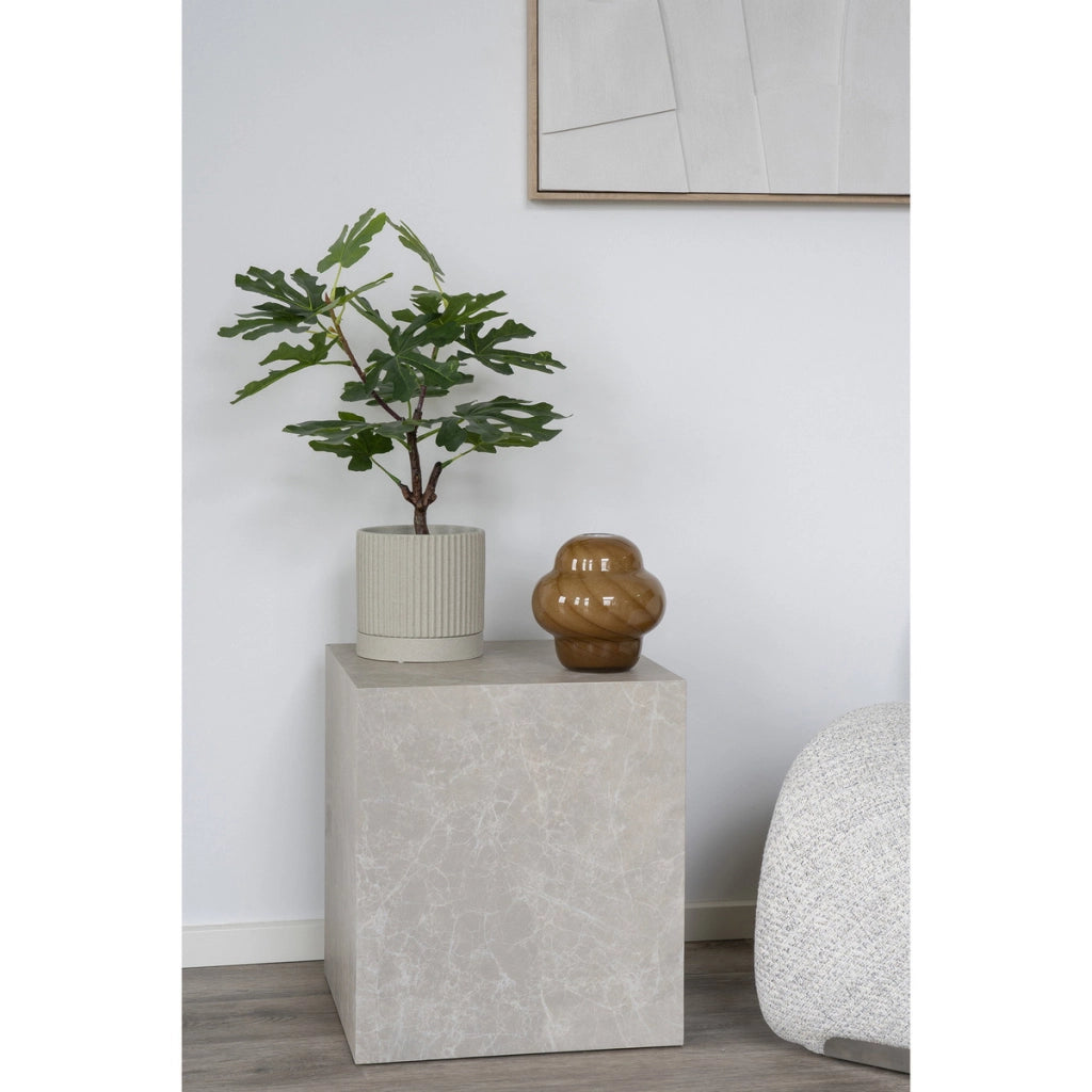Tavolino Prague, Grigio, MDF, 40x40x45 cm