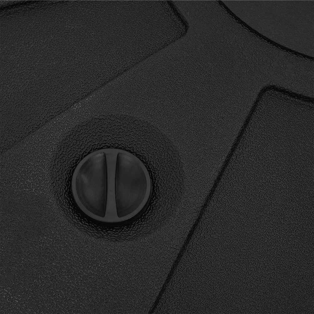 Base per ombrellone a braccio stabile e resistente 86 x 86 x 19 cm polietilene nero 02_0058876