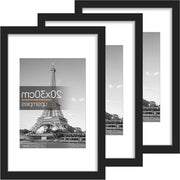 Set da 3 pezzi Fotolijst Nero - 20x30cm - Accessori Decorativi