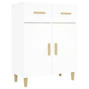Buffet credenza cassettiera mobiletto mobile contenitore organizer per cucina soggiorno salotto 69,5 x 34 x 89 cm legno ingegnerizzato bianco 02_0030405