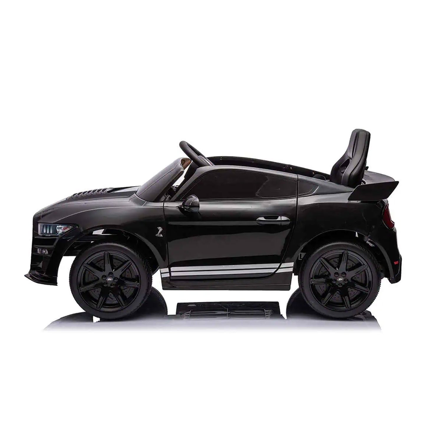Macchina Elettrica per Bambini Licenza Ufficiale Ford Mustang Shelby Telecomandata 10,8V 3,1Ah Nero