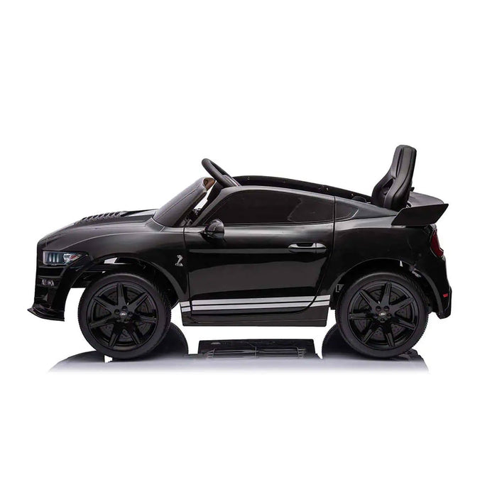 Macchina Elettrica per Bambini Licenza Ufficiale Ford Mustang Shelby Telecomandata 10,8V 3,1Ah Nero