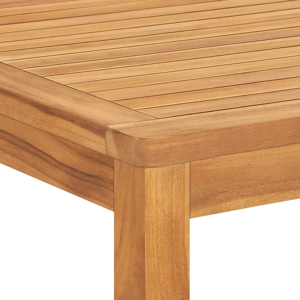 Set da Pranzo per Giardino 5 pz in Legno Massello di Teak 3157919