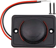 Caricabatterie 12V 3,1A Dual Outlet USB per Auto, Bus e Camper con LED Light