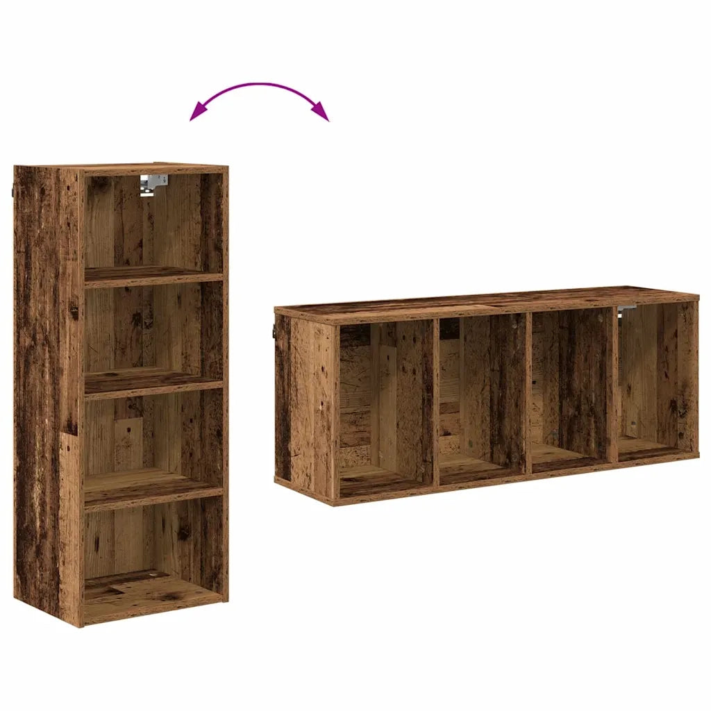 Armadio pensile Legno vecchio 40 x 29,5 x 100 cm