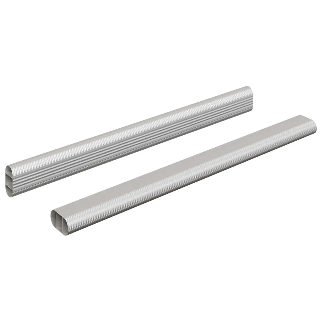 Asta per armadio 2 pz Argento 316 x 15 x 29 mm CFW5352993