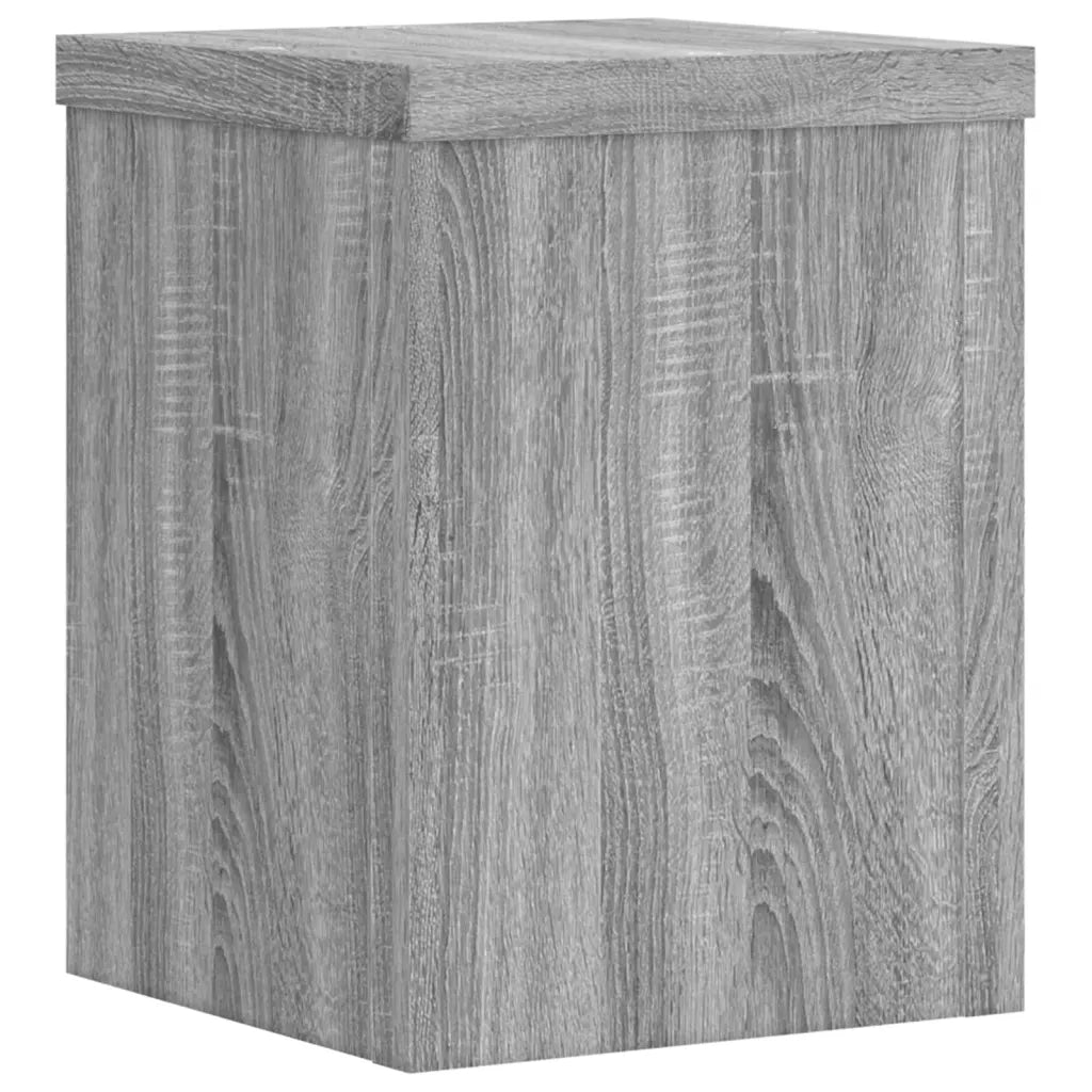Supporti per piante | Sostegno per piante 2 pz Grigio 15x15x20 cm in Multistrato