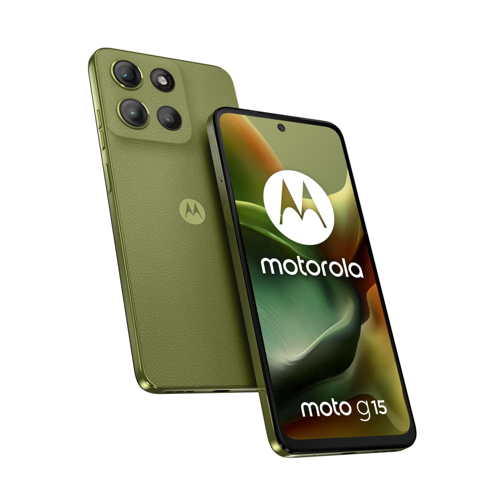 Motorola moto g15 17,1 cm (6.72") doppia sim android 15 4g usb tipo-c 8 gb 128 gb 5200 mah verde - MOG15V-TIM