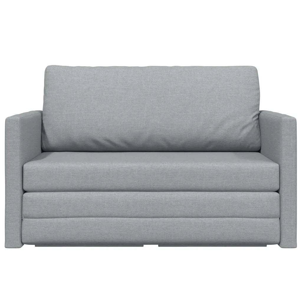 Divano letto 110cm Grigio chiaro Tessuto 4106691