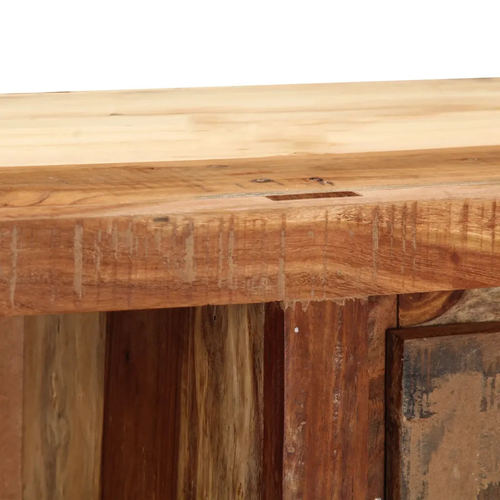 Mobile Porta TV 100x30x33 cm in Legno Massello di Recupero 247955